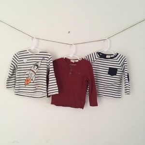 Zara Baby Long sleeves t shirt bundle